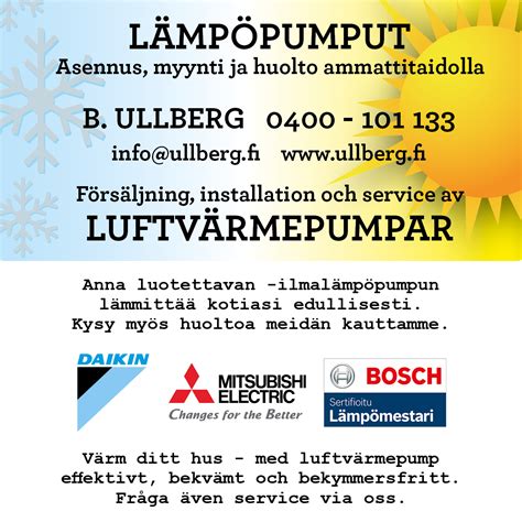 lämpöjussi|Ilmalämpöpumput Rovaniemi • Yhteystiedot 